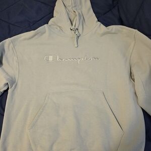 Champion Womens Light Green Hoodie Size S